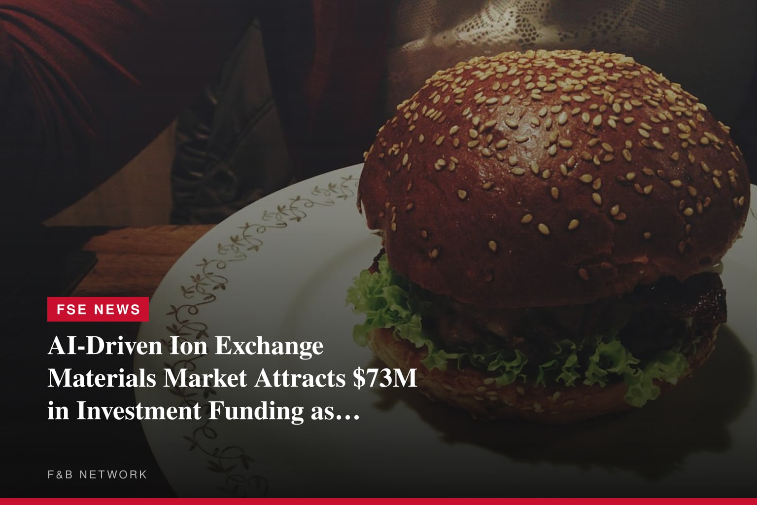 AI-Driven Ion Exchange Materials Market Attracts $73M in Investment Funding as Water Treatment Digitization Accelerates