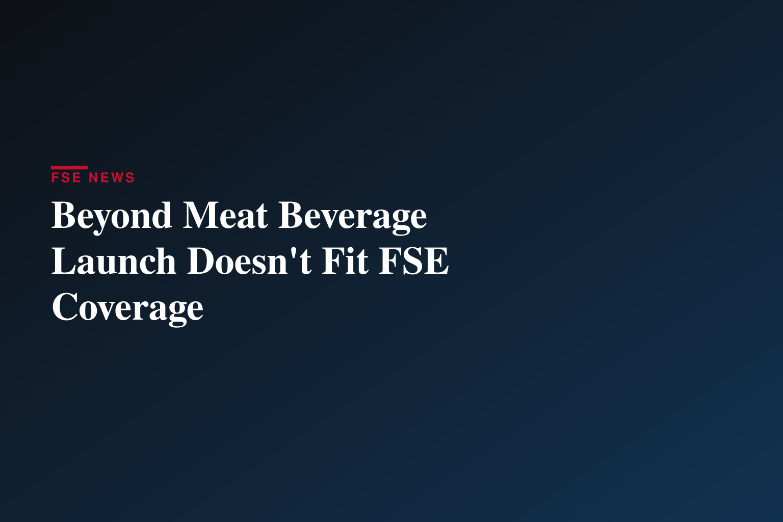 Beyond Meat® Launches Beyond Immerse™ in New York
