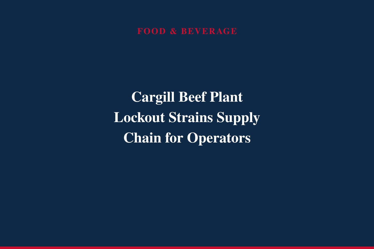 TEAMSTERS FILE UNFAIR LABOR PRACTICE CHARGES AGAINST CARGILL