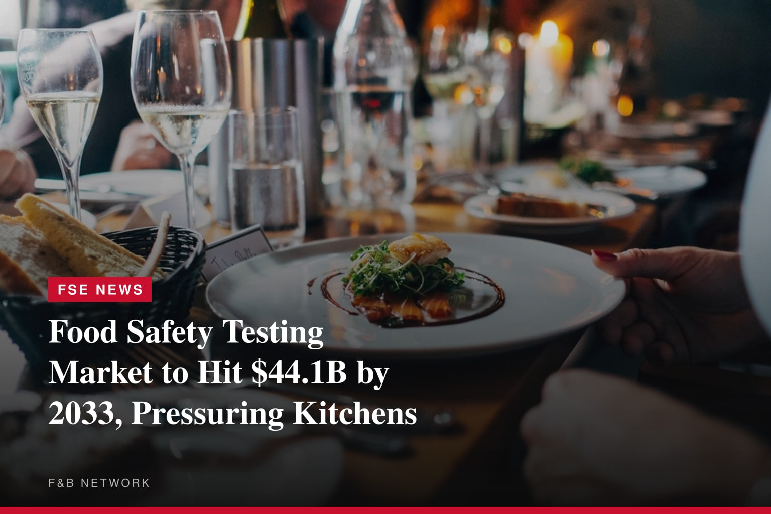 Food Safety Testing Market Expected to Reach $44.1 Billion by 2033, at a CAGR of 7% : Allied Market Research