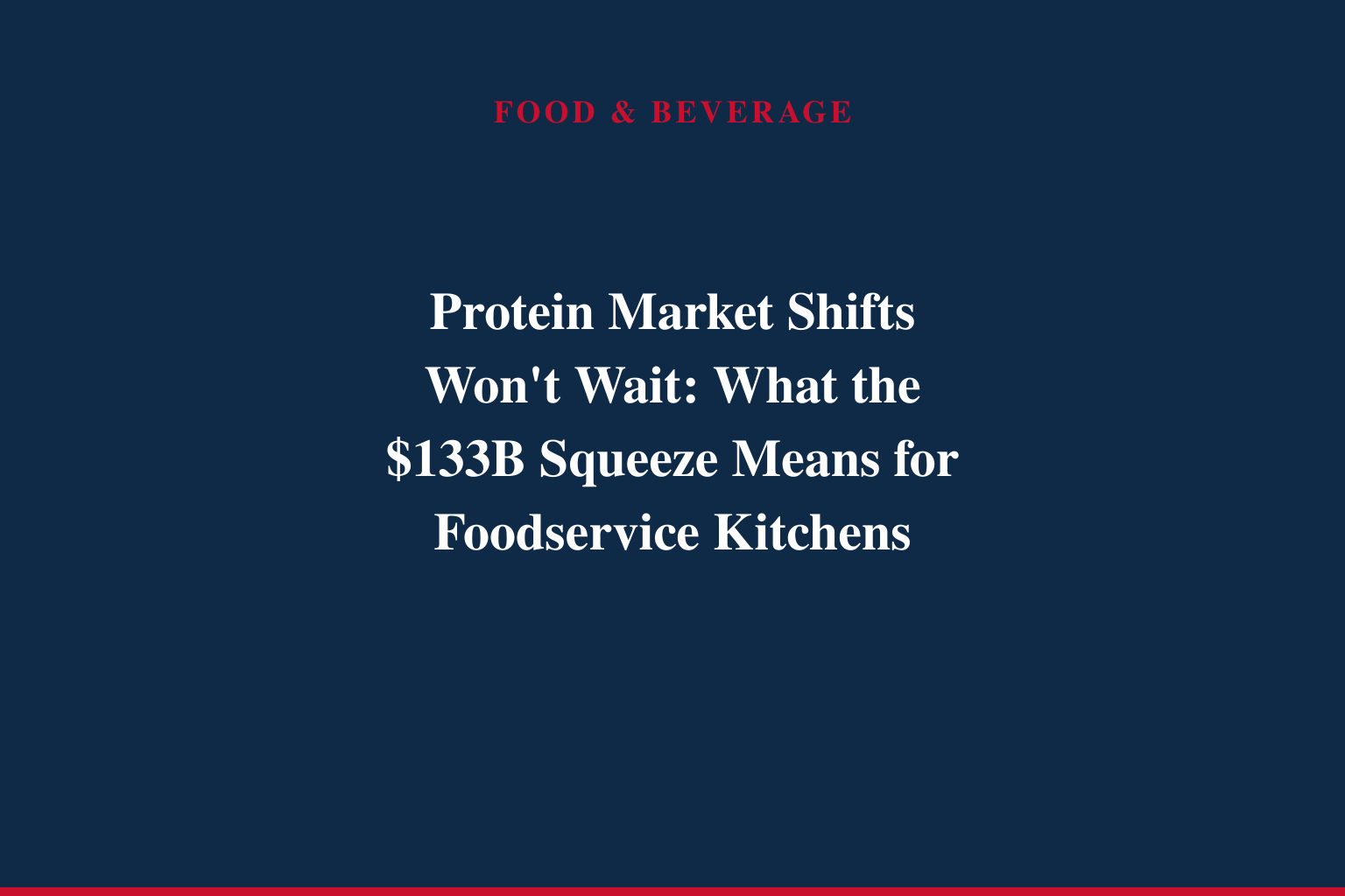 2026 Protein Market Report: Whey Supply Crisis, FMCG-Led Growth Surge, and Ingredient Import Disruptions Reshape the $133 Billion Industry